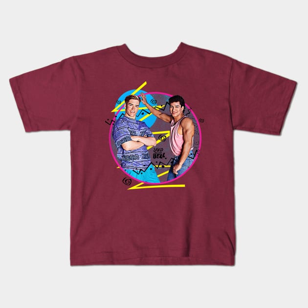 Men And 80s Kids T-Shirt by estelal